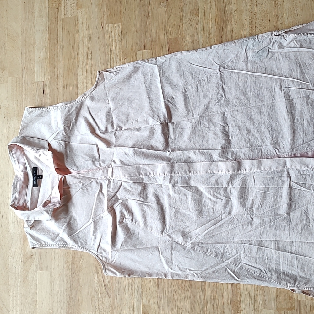 Lafayette 148 New York Tunic Button Down Top